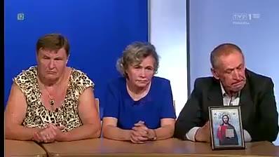 Ksiądz poucza w TVP kobietę