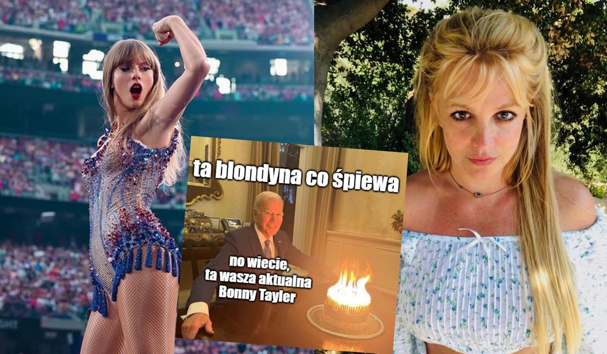 Prezydent Biden chciał pomłodzieżować, ale pomylił Britney Spears z Taylor Swift