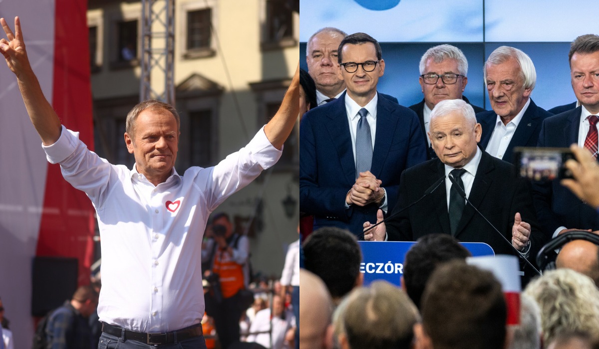 Sondaż: KO znowu wygrywa z PiS, ale niewielką przewagą