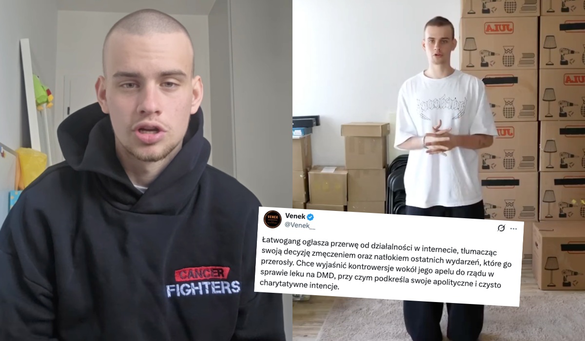 Łatwogang oświadczył, że musi odpocząć od internetu, bo chwilowo ma dość