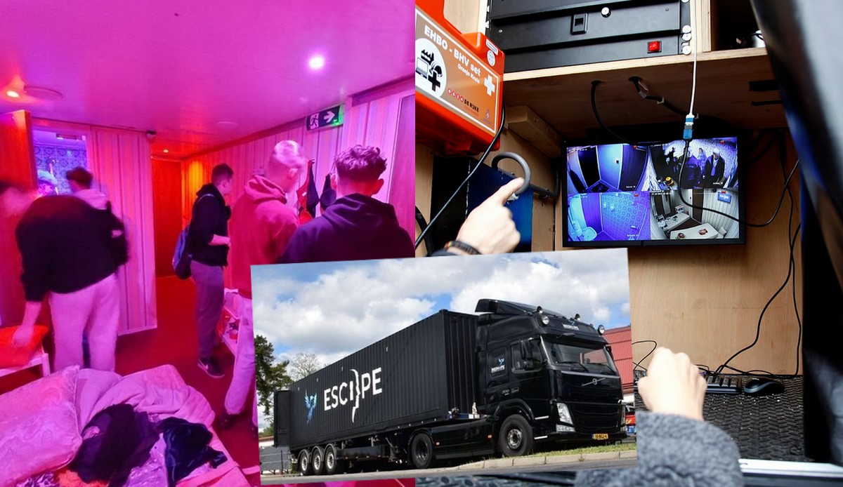 W Polskę ruszył "Escape Truck", ciężarówka z zagadkami i kampania mówiąca o handlu ludźmi