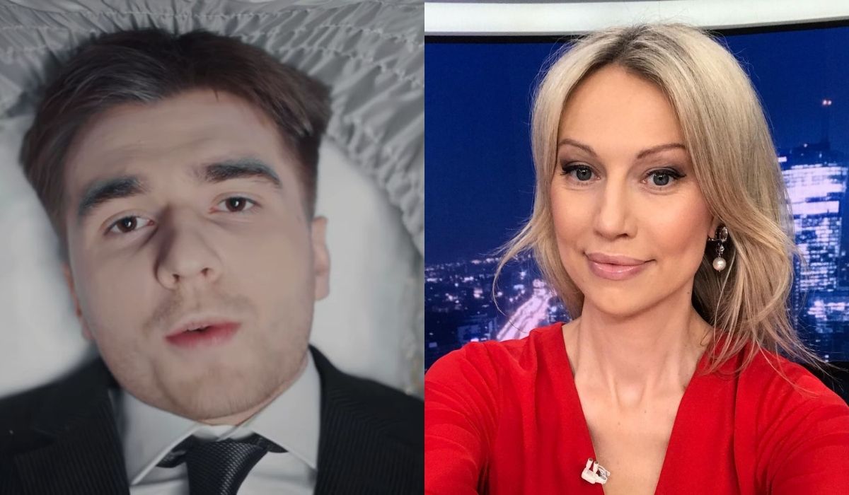 Magda Ogórek ciśnie śmieszki, że Macie tata pisze teksty, a taki Sokół sam sobie pisze