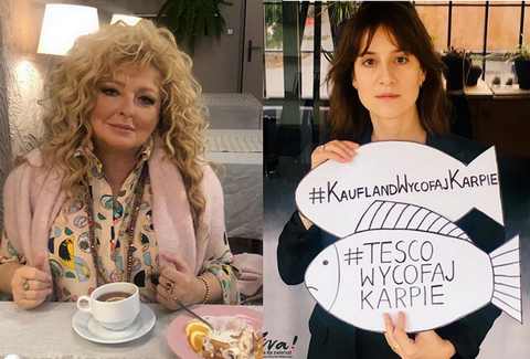 Magda Gessler zaleca głodzenie karpi na Wigilię