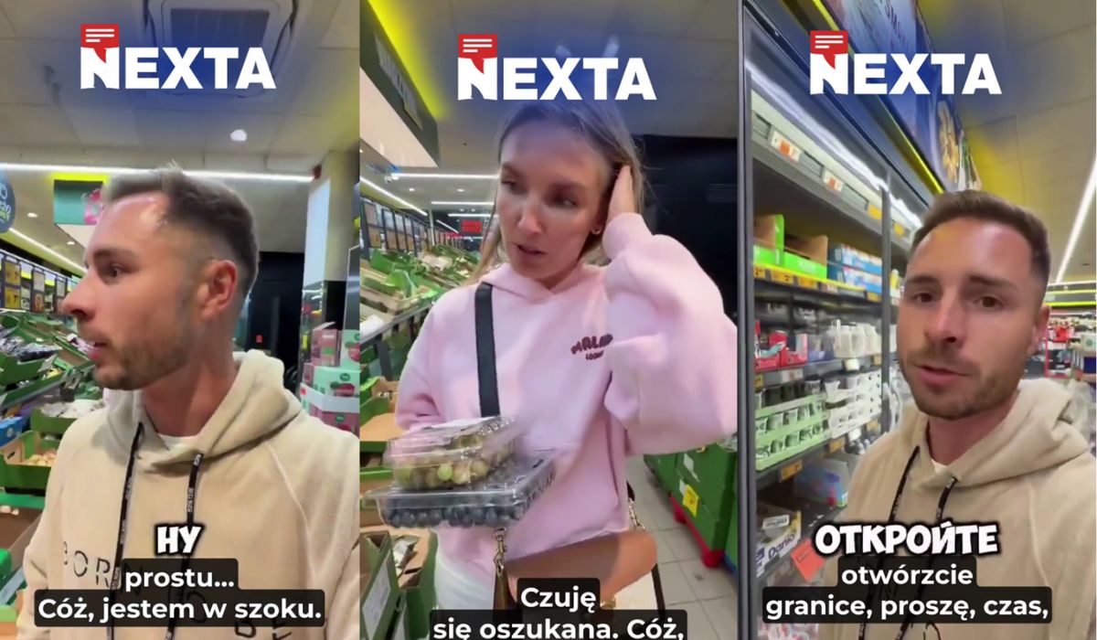 Zaskoczeni Rosjanie nagrali film o wspaniałych zakupach w Polsce, apelują o ponowne otwarcie granic