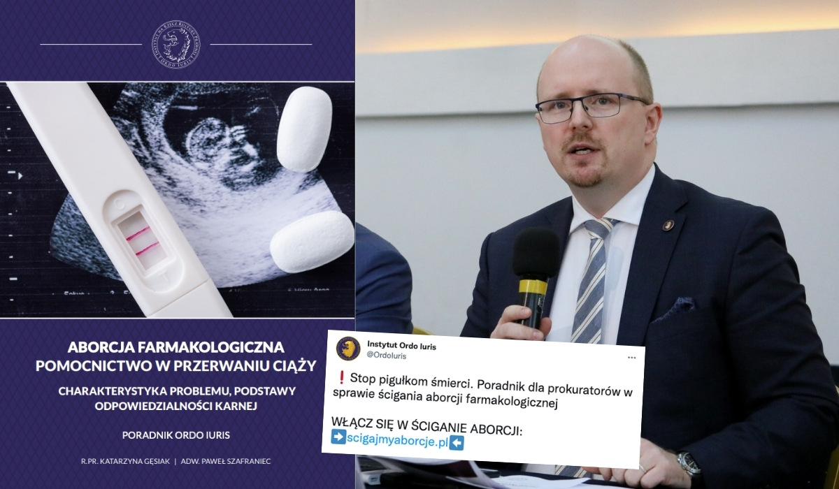 Ordo Iuris było tak uprzejme, że przygotowało pomoc dla prokuratorów, jak lepiej ścigać tzw. aborcję domową