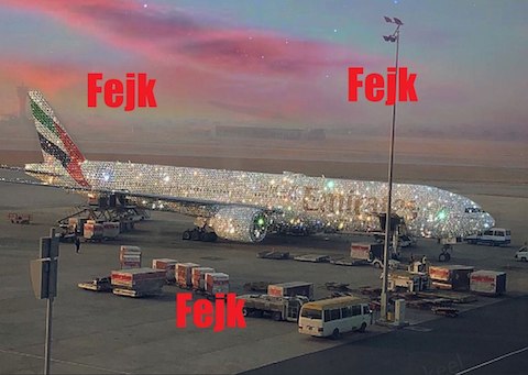 Nie, Emiraty nie mają "diamentowego boeinga"