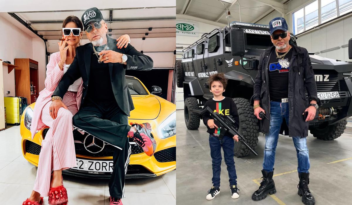 Rutkowski pokazuje swoje 17 fur i wyjaśnia hejterów: biedni moralnie i ekonomicznie ludzie