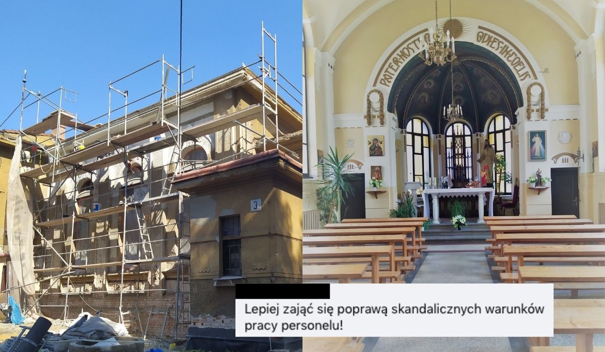 Szpital remontuje kaplicę za 5 mln zł, a nie ma budżetu na remont dyżurki i pomieszczeń sanitarnych