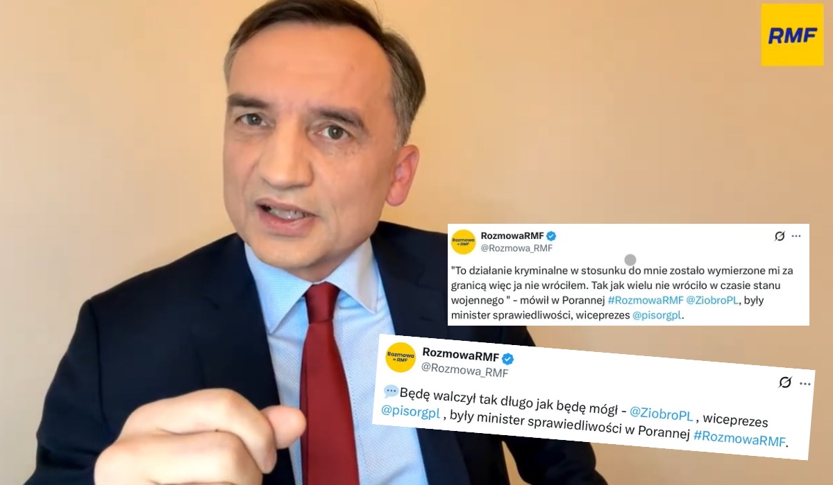 Ziobro zapowiada dalszą walkę jako youtuber, zachowa też mandat poselski