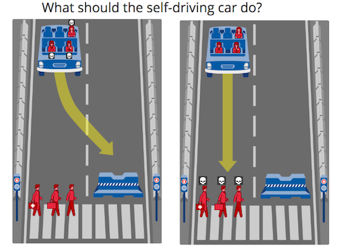 Badanie "dylematów moralnych": Polacy najchętniej w UE poświęciliby życie pieszych na drodze