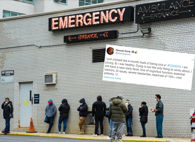 Amerykanka opisuje, jak to jest być chorą na Covid-19 od 4 miesięcy