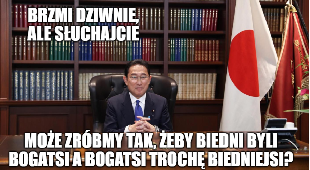 Japonia: premier ogłasza "nowy kapitalizm", bardziej lewicowy, z większymi programami socjalnymi i inwestycjami w naukę