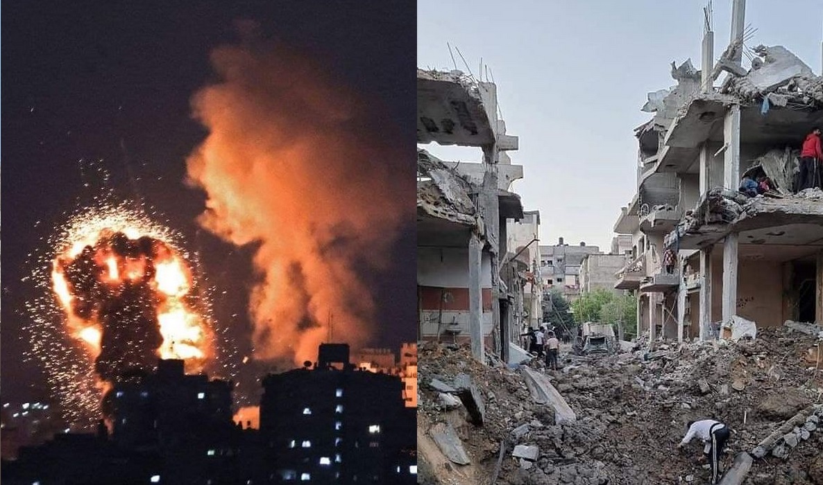 Palestyna: pielęgniarz relacjonuje bombardowania na Instagramie