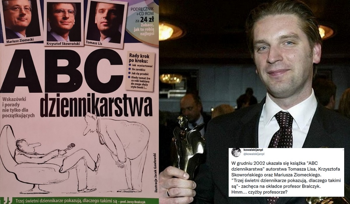 Nagłą karierę robi książka o ABC dziennikarstwa z 2002 autorstwa Lisa, Ziomeckiego i Skowrońskiego