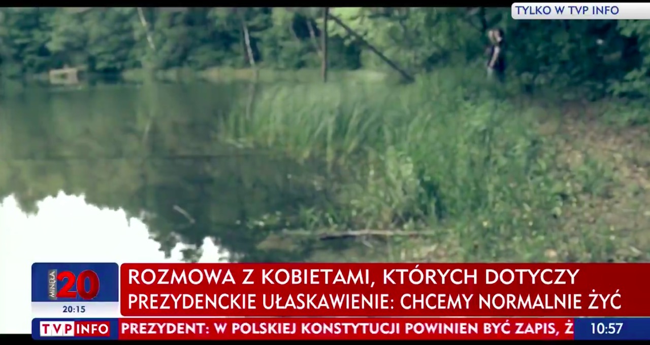 Partnerka ułaskawionego mężczyzny w TVP: rozdmuchujecie nie wiadomo co, ufam mu, on się zmienił