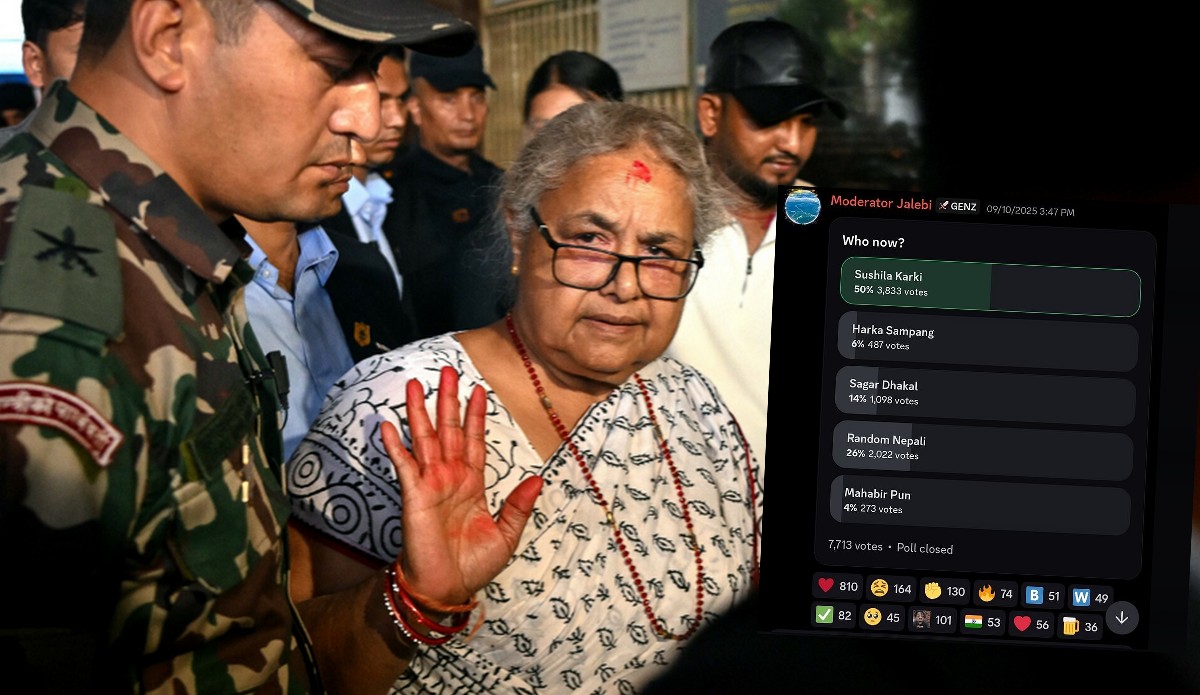 Nepalczycy wybrali sobie nową premier za pomocą głosowania na Discordzie