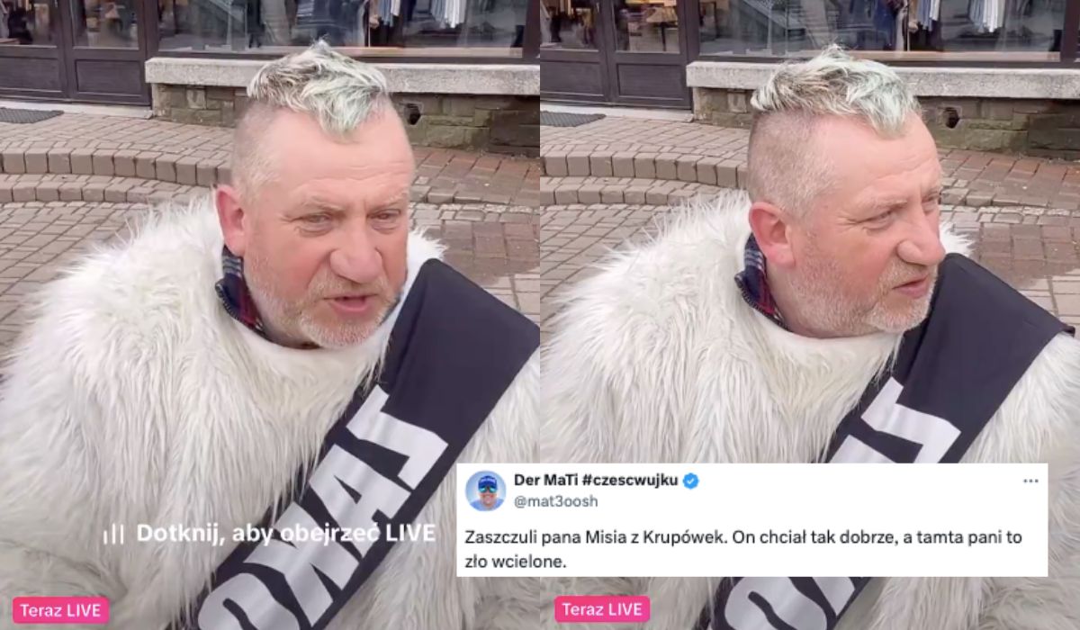 Miś z Krupówek czuje się zaszczuty i narzeka na hejt w internecie