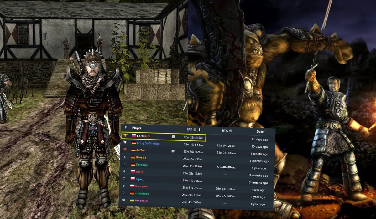 Polak jakimś cudem przeszedł Gothic II w 20 minut i ustanowił tym samym rekord świata