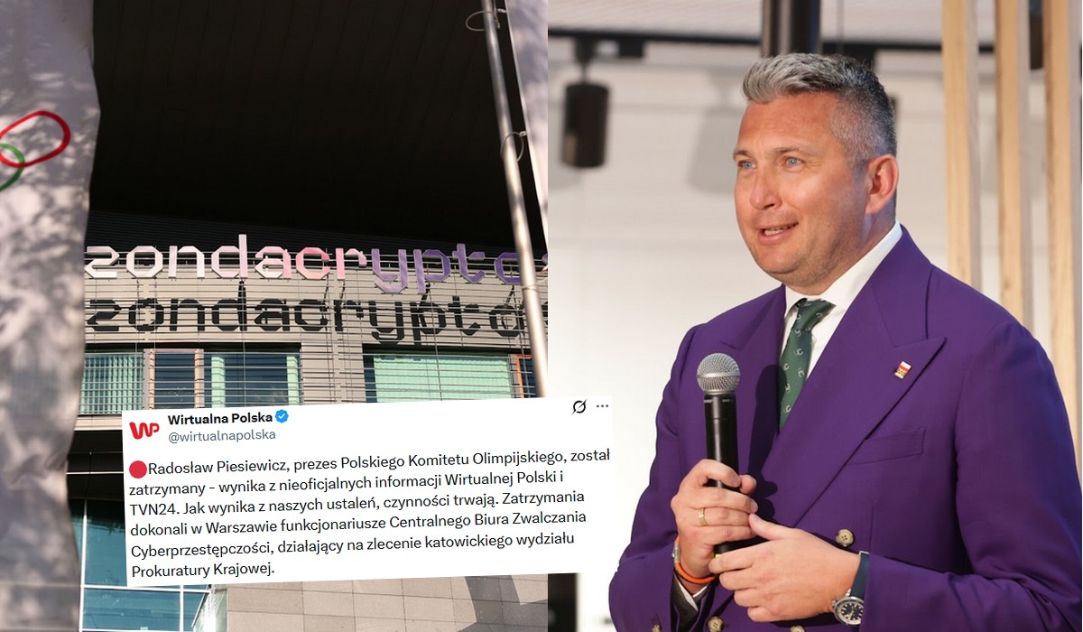 Prezes PKOl Radosław Piesiewicz zatrzymany