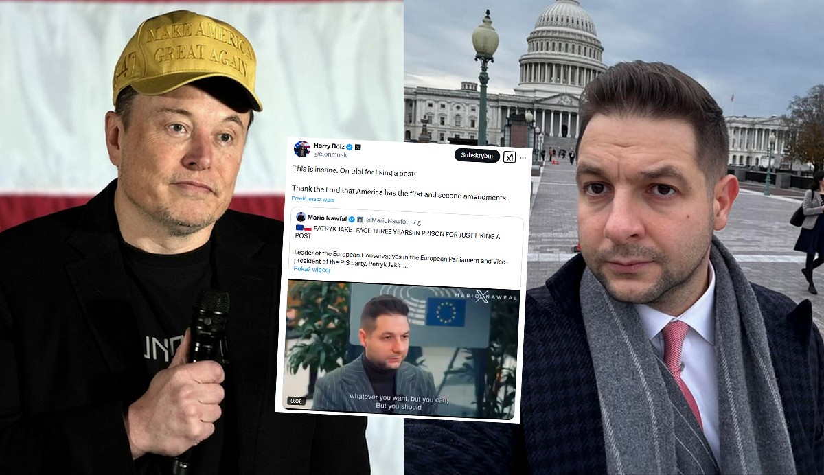 Patryk Jaki opowiedział o prześladowaniach politycznych za to, że dał lajka, czym zyskał uwagę Elona Muska