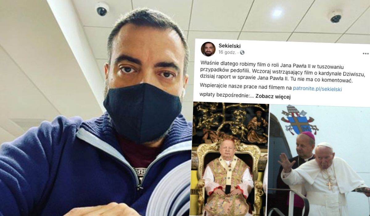 Sekielski: dokument o Dziwiszu wstrząsający, dlatego robimy film o Janie Pawle II
