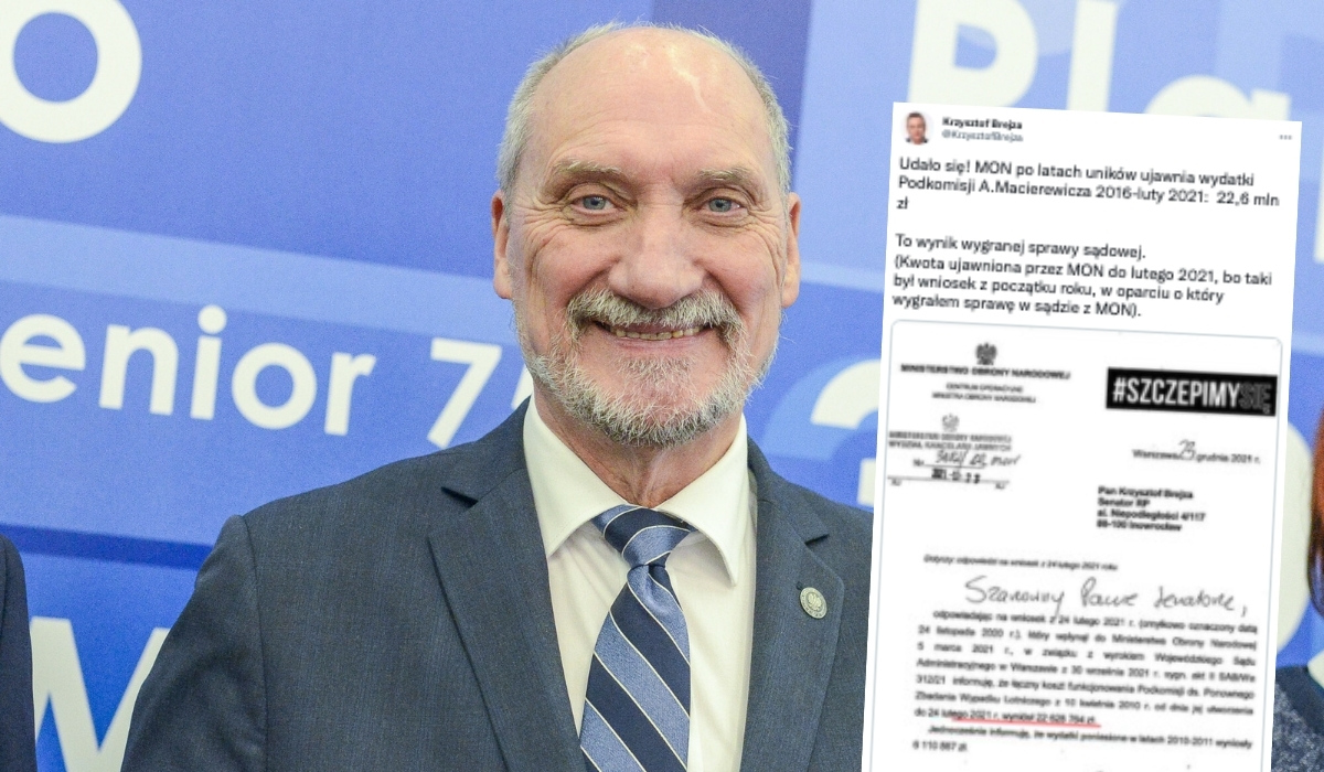 Ministerstwo podliczyło, że podkomisja i jazdy Macierewicza kosztowały podatników ponad 22 mln zł