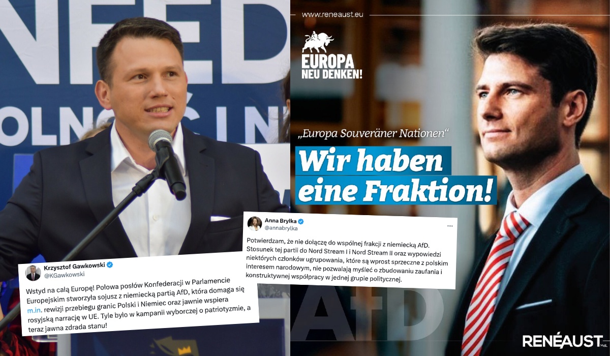 Trwają komentarze i oburzenie po sojuszu Konfederacji z AfD