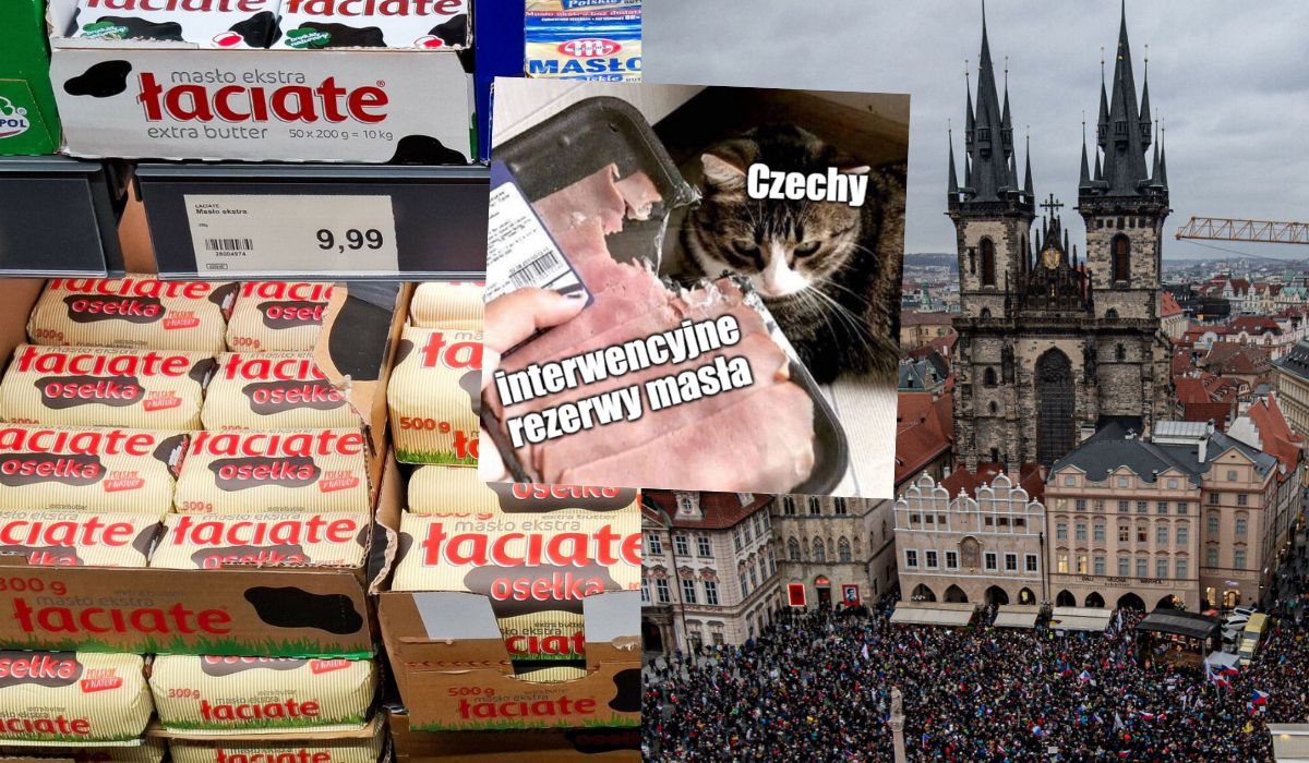 Rządowa pomoc nie pomogła na ceny masła, są podejrzenia, że Czesi zjedli