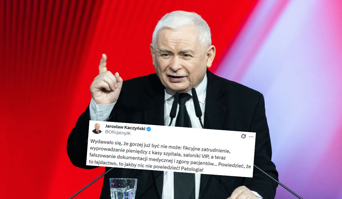 Prezes Kaczyński domaga się niezależnej komisji, która mogłaby zbadać afery w ochronie zdrowia