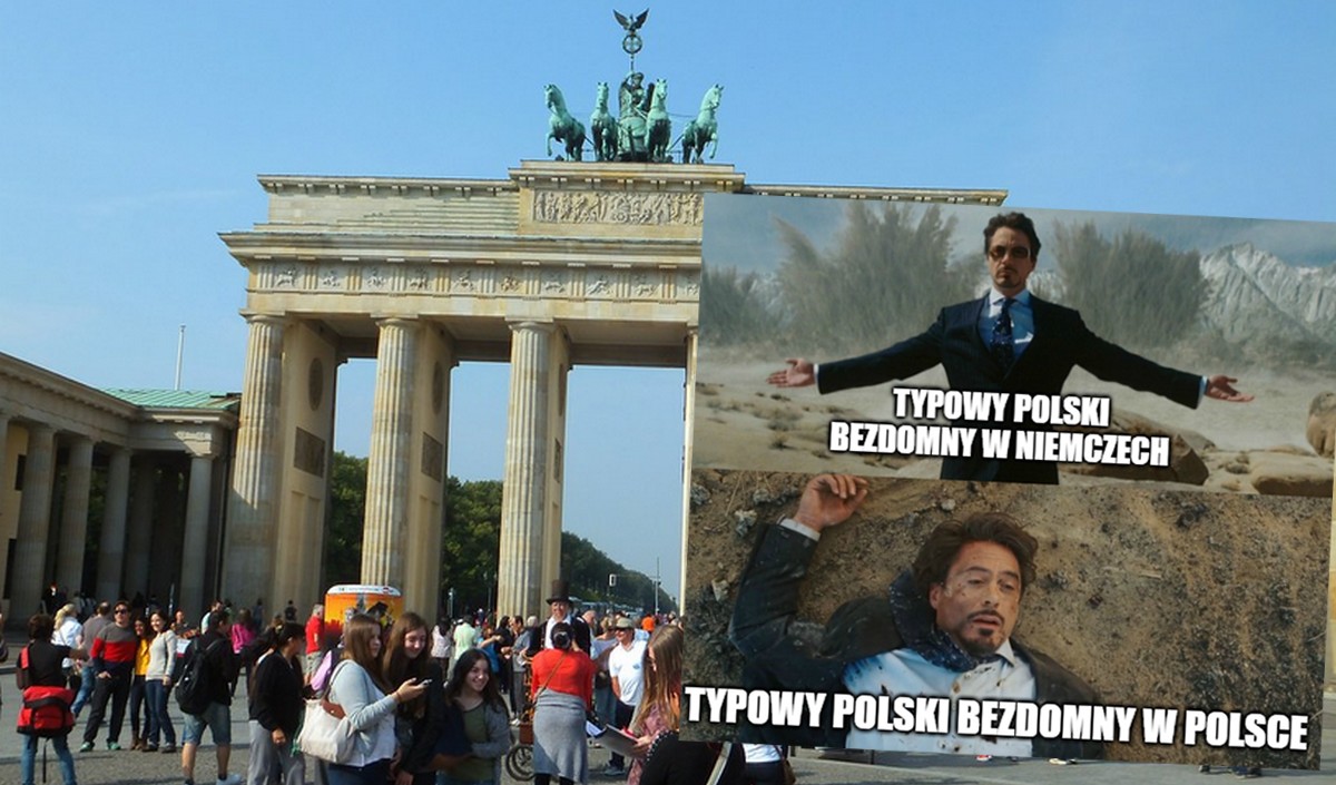 Niemieckie media ostrzegają przed bezdomnymi Polakami, którzy szefują firmom jako słupy