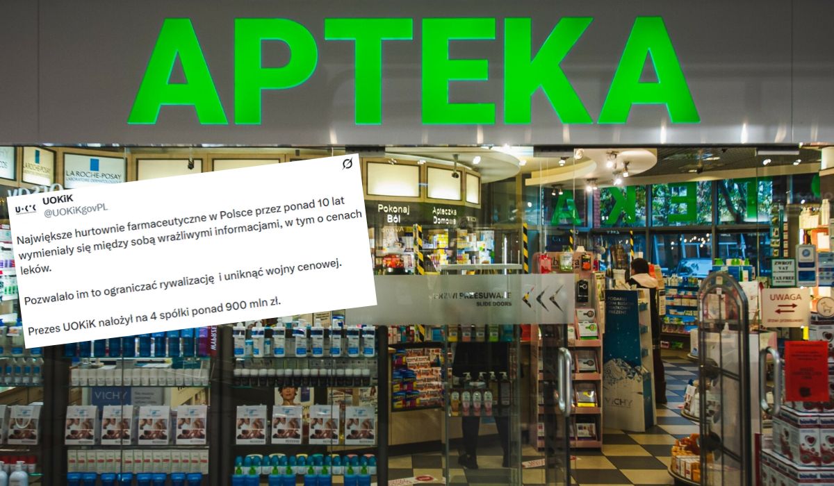 UOKiK nakłada kary na hurtownie farmaceutyczne za wzajemne dogadywanie się i ograniczanie konkurencji