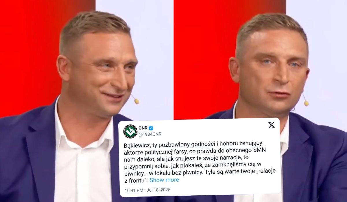 ONR wściekły na Bąkiewicza, nacjonaliści zarzucają mu zmyślanie i manipulacje