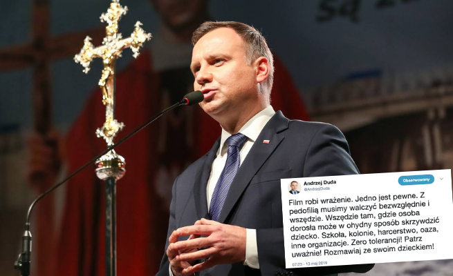 Andrzej Duda o filmie Sekielskiego: robi wrażenie