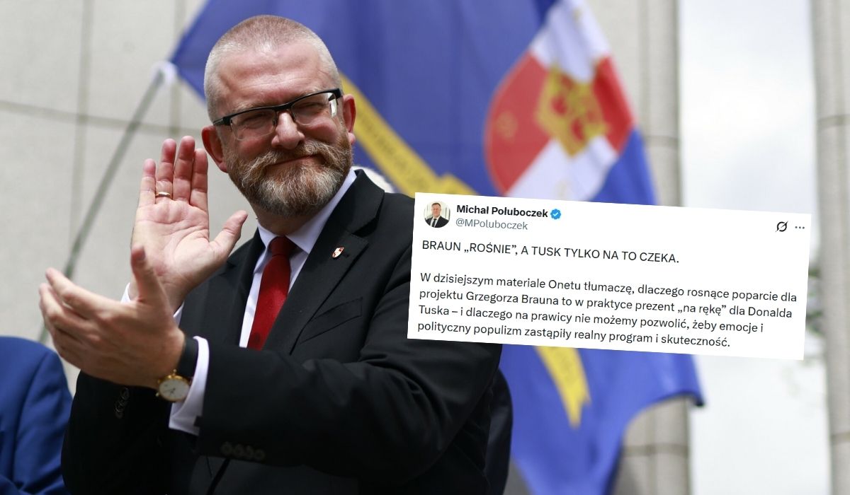 Poseł Konfederacji ostrzega, że partia Brauna to prezent dla Tuska i część układu