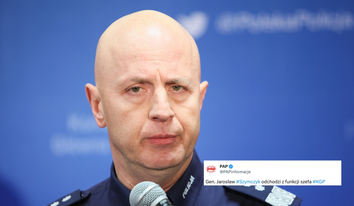 Jarosław "Głośnik" Szymczyk, generał i perła w koronie polskiej policji odchodzi ze stanowiska komendanta głównego