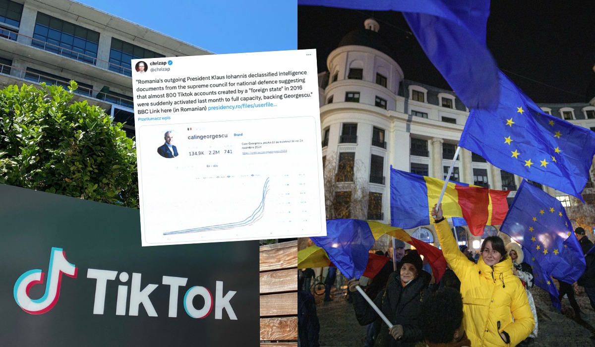 Komisja Europejska dociska TikToka, chce wielkiego pakietu danych dotyczących wyborów w Rumunii
