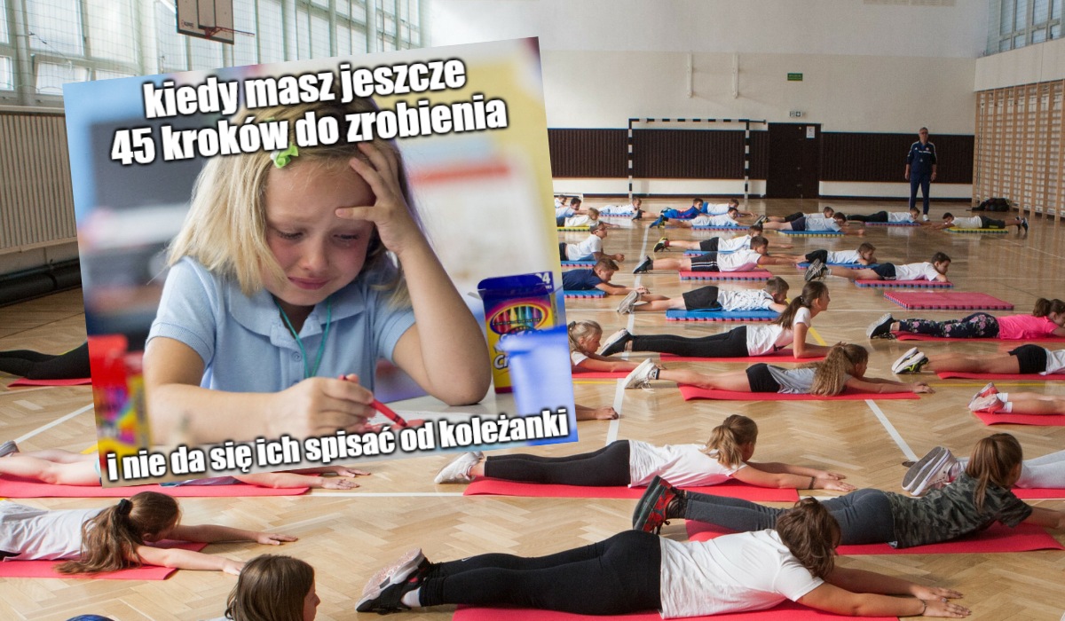 Ministerstwo edukacji proponuje "robienie kroków" jako formę zastępczej aktywności na WF-ie