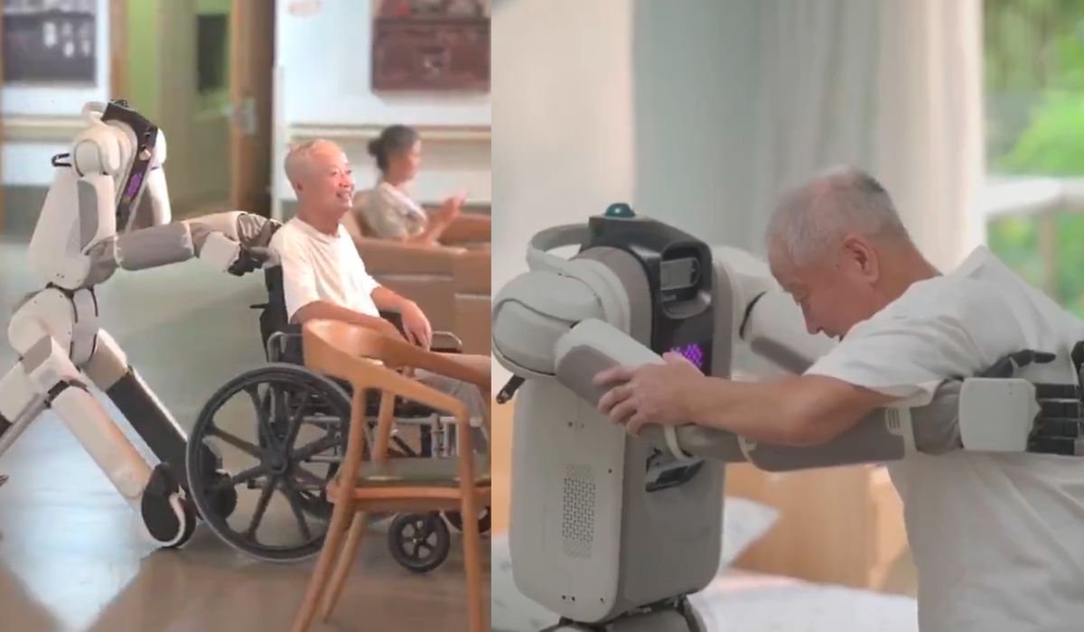 Chiny: ruszył pilotażowy program, w którym roboty mają przejąć część obsługi emerytów