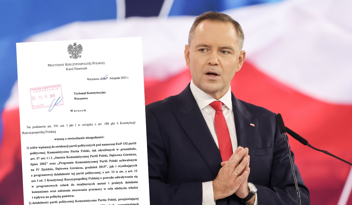 Prezydent Nawrocki walczy o delegalizację Komunistycznej Partii Polski