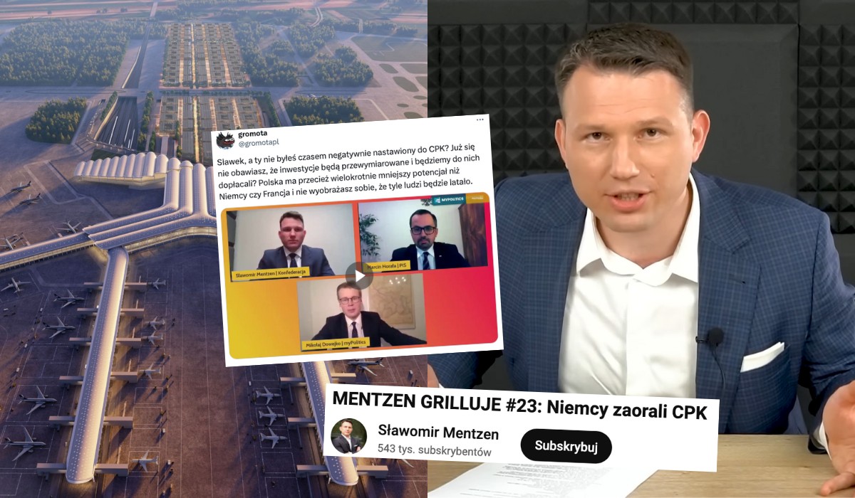 Mentzenowi spodobał się pomysł CPK, chociaż jeszcze niedawno był raczej przeciwko