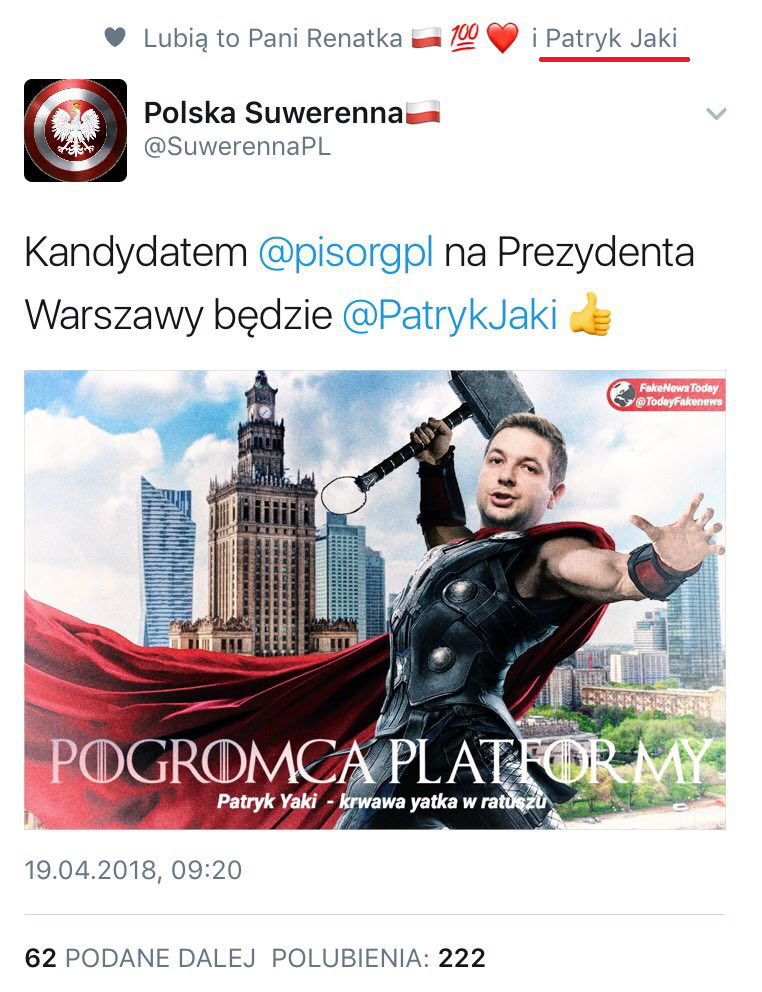 Patryk Jaki będzie kandydatem PiS na prezydenta Warszawy