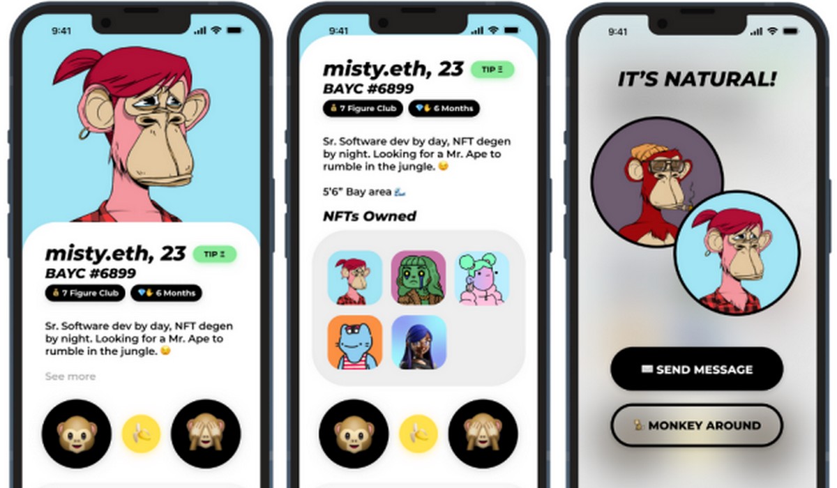 Aplikacja randkowa dla miłośników kryptowalut i NFT niestety nie wypaliła, bo byli na niej prawie sami faceci