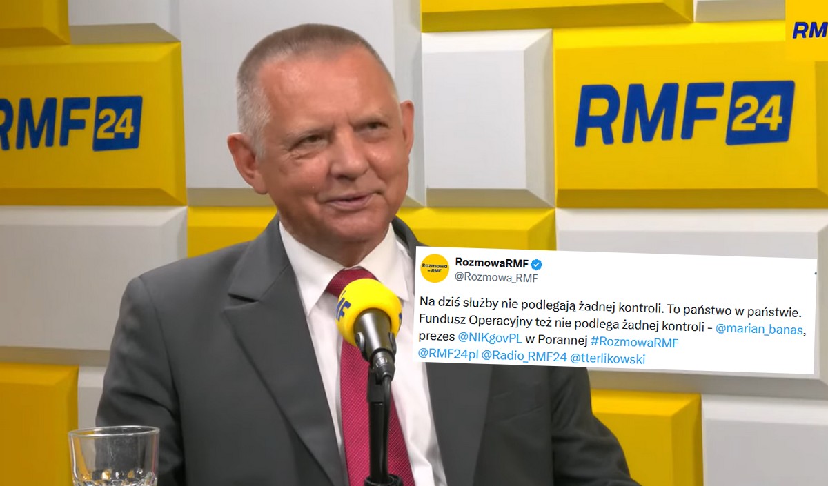 Banaś wzywa do kontroli służb, ABW i CBA działają na pałę i właściwie nikomu nie podlegają