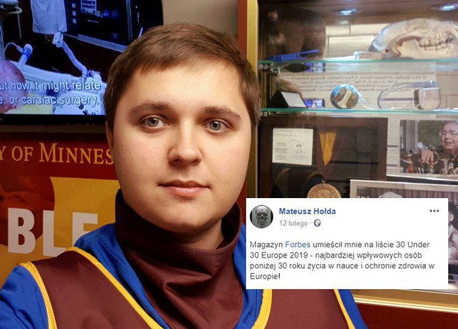 


Jako pierwszy obronił doktorat przed magisterką. Ulepsza metody leczenia serca


