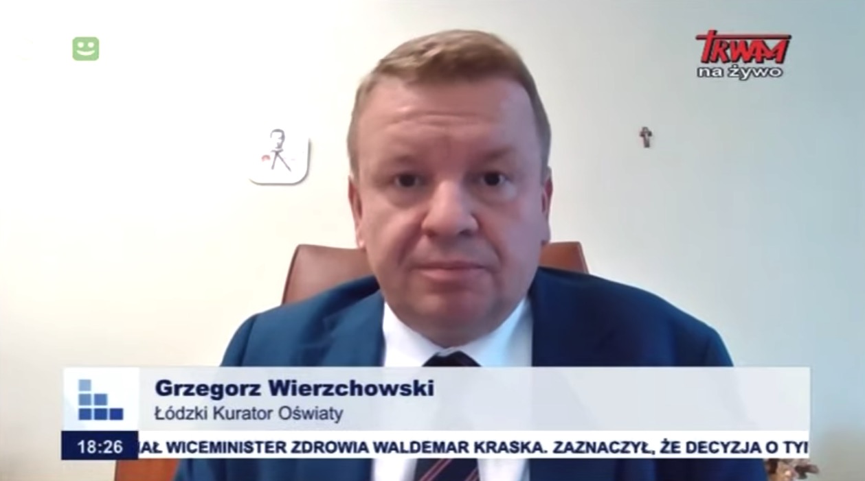 Kolejny kurator oświaty, tym razem łódzki, sapie o "wirusie LGBT" 