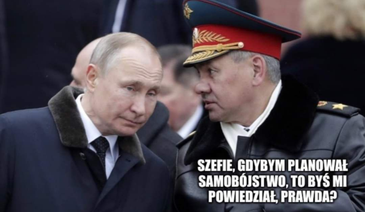 Po informacji, że Szojgu miał zawał, Rosjanie pokazują nagranie z nim na dowód, że jeszcze żyje. Ale nie wiadomo, czy jest aktualne