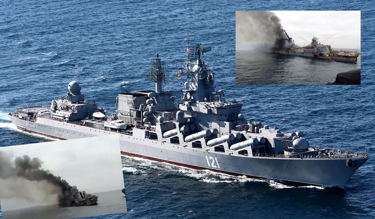 Ukraina wpisała wrak krążownika Moskwa do rejestru swojego dziedzictwa kulturowego xD