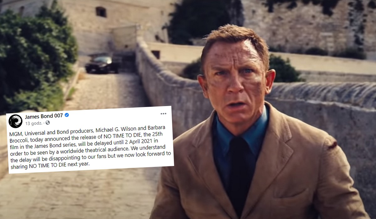 Premiera nowego Bonda przesunięta po raz kolejny. Tym razem na przyszły rok