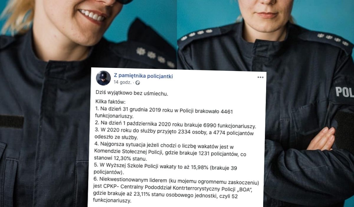 Policjantka-blogerka: to najlepszy czas na wstępowanie do policji, same wakaty