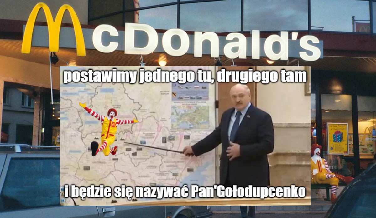 Białoruś: McDonald's wynosi się z kraju, Łukaszenka komentuje, że to dobrze
